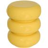 ATMOSPHERA CREATEUR D'INTERIEUR - Tavolino stoneto giallo sole 35x35x43cm