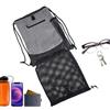 Generisch Borsa da basket con coulisse, zaino portatile per viaggi, in tessuto Oxford, con coulisse, per pallacanestro, pallavolo, calcio, sport, palestra, piscina, viaggi