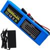 CQHZCL Batteria Da 36V 10Ah, Batteria Agli Ioni Di Litio Per E-Bike Con Caricabatterie; Batteria Dotata Di Protezione BMS Integrata Per E-Bike, Scooter E Go-Kart. (36V 10AH),XT90