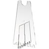 Wegiwuca Acrilico trasparente Bike Parking Rack Portatile Floor Stand Display Rack di Riparazione per Parcheggio Sicuro Accessori Ciclismo Stand Bike