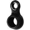 Tufgo Kit di 3 guide nere per canna da pesca, kit di riparazione in acciaio inox, anelli con occhielli per il restauro del palo da 2-6 mm (3,0/3,6/4,0 mm)