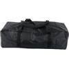 FortunateSweet Borsa per tenda resistente, di grande capacità, per sport all'aria aperta, borsone da viaggio pieghevole con copertura antipioggia per attrezzatura da pesca e caccia, nero, 60 x 31 x 24 cm, Nero , 58