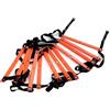 UULIMAXONT Scale di velocità, Scaletta Agility Pieghevole Speed Ladder Allenamento Outdoor 3/4/6 M
