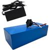 CQHZCL Batteria Agli Ioni Di Litio 48V 15Ah, Batterie Per Biciclette E Scooter Elettrici, Batteria Ad Alta Potenza Con Caricabatterie, Batteria Agli Ioni Di Litio Impermeabile (48V 15AH),XT60+T