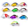 Generic XILILHC Colori Misti Kit di Esche da Pesca Minnow Set di Esche Wobbler Crankbaits Ancorette Attrezzatura da Pesca Kit di Esche Rigide in Plastica Artificiale