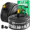 MoovMoov Camera d'Aria 27,5 pollici - Per Pneumatici 27.5x3.50, 27.5x4.00 e 27.5x4.50 con ETRTO da 85-584 a 114-584 - Confezione da 2 - Per Bici