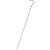 Ziaphsol 25 picchetti per tenda, in acciaio zincato, lunghezza 30 cm, diametro 4 mm, ancoraggio a terra con ganci, per tiranti, corda antivento, campeggio, tenda, gazebo