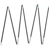Tufgo Set di pali di ricambio per tenda da campeggio, in fibra di vetro, aste di supporto flessibili da 3,2 m a 3,9 m, per tende da campeggio, spessore 7 mm (3,2 m)