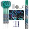 Target Darts Target Japan Kaze Series Ceros 03 Set di Freccette con Punta in Acciaio E Kflex, 22G | Barilotto in Tungsteno al 90%, Alette e Aste K-Flex, Punte Storm Swiss, Punta LNC