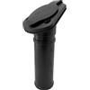 CAZSTYK Supporto per canna da pesca a filo con coperchio ribaltabile per barche, kayak, accessorio universale per canna da pesca con coperchio superiore ribaltabile, montaggio a filo portatile