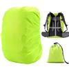 PINEPAN Zaino impermeabile parapioggia con cinghie regolabili antiscivolo e custodia per campeggio, escursionismo verde 20L