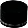 harayaa Billiard Cue Tip Punta Biliardo Multi-strato Accessorio Professionale PU Pellame Grip Installazione Facile Prestazioni Equilibrate Adatto per Competizione Biliardo Club Sportivo Casa, Nero