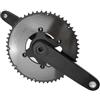 CHTKAGV Guarnitura for Bici da Strada in Carbonio 110BCD 11/12 velocità 50-34T 52-36T