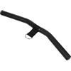 YOSADIER Barra per Attrezzatura Acciaio 49cm Nero per Allenamento Trazioni in Facile Trasportare Accessorio Tricipiti da Fitness Fai da Te Palestra Domestica