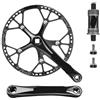 CHTKAGV Guarnitura for Bici Pieghevole 130BCD Set guarnitura con Corona