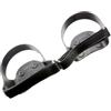WESIEVYA Ramponcini per Scarpe in Silicone Nero 5 Denti per Trekking e Passeggiate, Antiscivolo e Resistente per Scarpe da Ghiaccio e Stivaletti da Montagna