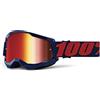 100% 1 Strata 2, Maschera Da Cross Unisex Adulto, Vario, Taglia unica