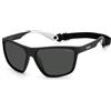 Polaroid Polarois Sport Pld 7040/s 08A/M9 BLACK GREY Sunglasses Men's Nylon, Standard, 59
