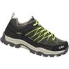 Cmp Scarpe Bambino Rigel Low Waterproof Ripstop 38-40 Verde, Taglia: 38, verde