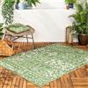 furn. Forage Garden Tappeto - Interno/Esterno Floreale Fungo Pavone Lavabile Resistente Alle Intemperie Tessitura Piatta Tappeto (Salvia - 120x170cm)