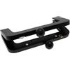 Stafil Chiusura Clic Clac in Legno Rettangolare 20x8 cm Colore Nero per Borse Fai da Te