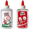 Pritt Set di colle Pritt, colla universale 150 g e colla per lavori manuali 150 g, colla liquida bianca ad asciugatura rapida per scuola e ufficio