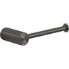Gedy Ande Portarotolo Carta Igienica da Parete in Acciaio Inox AISI 304 Finitura Gun Metal, Porta Carta Igienica da Muro Fissaggio con Viti Incluse, portarotolo Carta Igienica da Parete