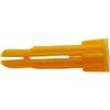 Fischer 18901 - Tassello in polipropilene P 6 C, multiuso, confezione da 100, colore: Giallo
