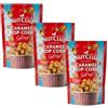 NutClub Popcorn Caramellati Gusto Caramello Salato 3 Buste da 120g (360g)