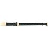AULOS Flauto dolce Aulos C-soprano Alouete Mod.102N diteggiatura tedesca marrone scuro, completo di borsa, bacchetta tergicristallo e tabella di diteggiatura