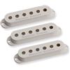 Seymour Duncan Pickup Cover Set per Strat - Parchment with Logo