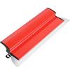 DEKEones Spatole per Stucco, Frattazzo per Stucco con Impugnatura Z, 25cm Spatole in Acciaio Inox Rasatura Spatola per Intonacare Rapidamente (Rosso)