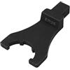 PureBowlic ER16 Chiave inglese per mandrini portapinze ER16/ER20/ER25, utensile per fresatura CNC in acciaio legato con interfaccia 14 x 18 mm, design leggero per serraggio di precisione, nero (ER25)