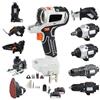 Generic Kit di attrezzi multifunzione per la lavorazione del legno, kit di utensili elettrici senza fili per progetti fai da te, include cassette degli attrezzi per uso domestico e giardino