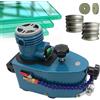 Generic Levigatrice portatile per vetro, leggera, velocità 8000 giri/min, protezione isolante per smerigliatura di bordi in ceramica e vetro