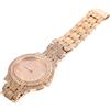 WRITWAA Orologio da Polso da Donna alla Moda Pietre Luminose e Numeri Antichi, Orologio Casual Decorativo Meccanismo al Quarzo, Accessorio Raffinato per Ragazze e Utilizzo Quotidiano