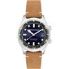 Spinnaker Mens 42mm Bradner Automatic Tidal Blue 3 Hands Watch with Stainless Steel Bracelet SP-5062-05
