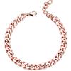 BioMag Bracciale in rame per uomini e donne, 99,9% rame puro a maglia cubana, gioielli a larghezza multipla, catena extra - Scatola regalo inclusa, One Size, Rame, Non pietra preziosa