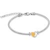 AIWENXI Braccialetti di cremazione a forma di cuore per cenere fiocco cuore urna bracciale per uomini e donne in acciaio inox ricordo Memorial Pet Cenere Bracciale gioielli, 1.57, nan, Senza Gemstone