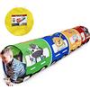 GEIwenle Tunnel da gioco per bambini, con treno dei cartoni animati, colorato, tunnel per gattonare, tunnel per bambini, giocattoli per bambini, tunnel per bambini, grotta per bambini, giocattolo per bambini