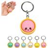 Generico Squishy Dumpling Keychain,Cute Mini Dumpling Keychain,Squishy Dumpling Keychain,Cute Mini Dumpling Keychain,Rilassamento Dall'Ansia E Cattoli Per Zaini, Chiavi E Borse Decorazione (1pcs-C)