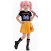 Yo! Party Costume K-Pop Dance Rosa per Bambini con Maglietta Manica Corta, Gonna e Collant (Taglia 4-6 anni)