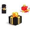 Generic Gotcha Box Scherzo con Dito a Sorpresa, Scatola Regalo Scherzo Stampata in 3D da 3,14 Pollici con Viti e Dita Pop Up, Divertenti Regali di San Valentino per Lei/Lui Yellow Black