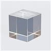 Jauhmui Occhiali da prisma a cubo multicolore, trasparenti, in vetro ottico a cubo, prisma ottico, per fisica, insegnamento, ricerca, decorazione (70 mm)