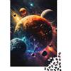 9K4D7V2G Pianeti Spaziali Puzzle 1000 Pezzi Carta Puzzle per Adulti Stile Fantascienza Galassia Gioco di Famiglia Relax Regalo 52x38cm/1000pcs