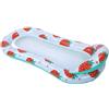 Funien Tappetino Galleggiante per Piscina Gonfiabile, Amaca Galleggiante per Piscina, , Cuscino Inferiore in Rete con Stampa di Fragole, 160 X 85 X 30 Cm,