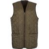 Barbour Gilet Polarquilt Waistcoat Zip-In Liner Uomo Olive