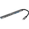 BakkerElkhuizen Baker Elkuizen BNECHUB3A4C BakkerElkhuizen Hub USB-C 7-in-1 (3A+4C) al dettaglio