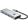 Value Docking station VALUE USB Type-C, HDMI 4K60, 3 porte USB-A + Type-C PD, 1 slot SD/MicroSD (TF)