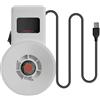 DONGKER Refrigeratore USB per acquario, ventilatore da parete per acquario con 2 velocità del vento regolabile con grandangolo di 45°, basso rumore per 150 l, serbatoio d'acqua dolce fino a 8 mm di